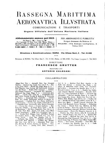 Rassegna marittima aeronautica illustrata