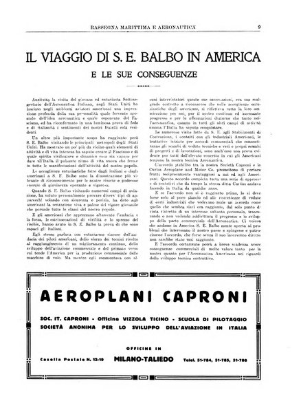 Rassegna marittima aeronautica illustrata