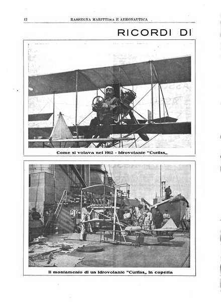 Rassegna marittima aeronautica illustrata