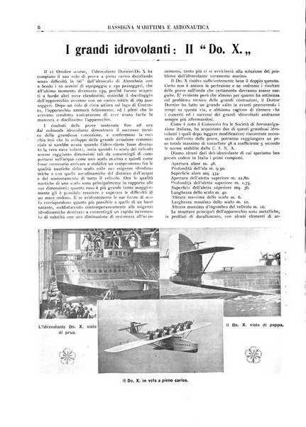 Rassegna marittima aeronautica illustrata