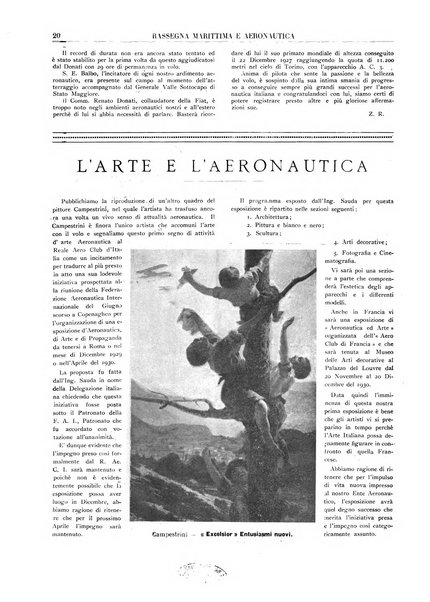 Rassegna marittima aeronautica illustrata