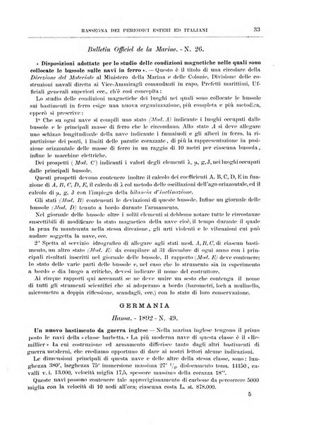 Rassegna navale periodico mensile di scienze ed arti marittime