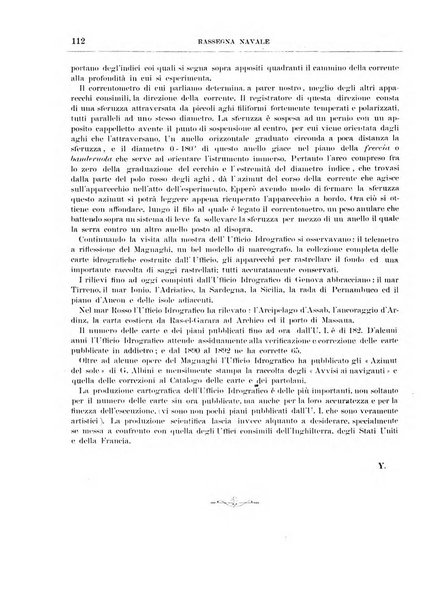 Rassegna navale periodico mensile di scienze ed arti marittime