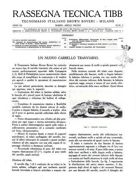 Rassegna tecnica Tibb