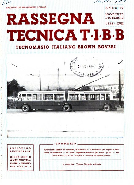 Rassegna tecnica Tibb