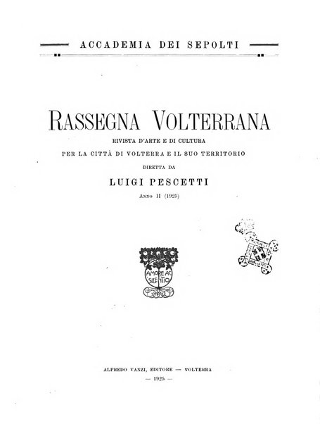 Rassegna volterrana