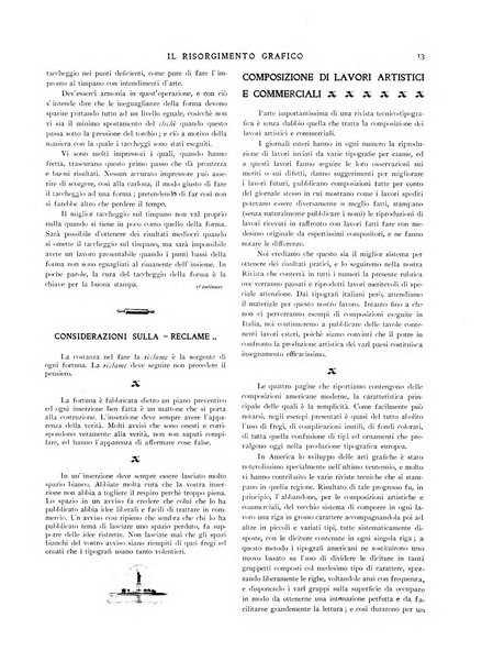 Il risorgimento grafico rivista tecnica mensile di saggi grafici e scritti tecnici