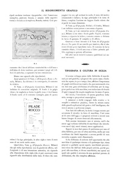 Il risorgimento grafico rivista tecnica mensile di saggi grafici e scritti tecnici