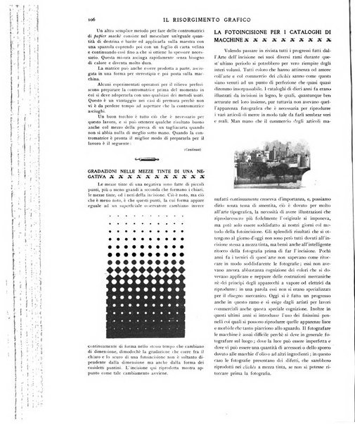 Il risorgimento grafico rivista tecnica mensile di saggi grafici e scritti tecnici