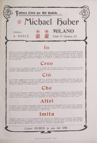 Il risorgimento grafico rivista tecnica mensile di saggi grafici e scritti tecnici