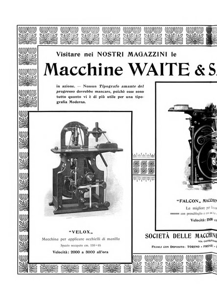 Il risorgimento grafico rivista tecnica mensile di saggi grafici e scritti tecnici