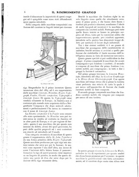 Il risorgimento grafico rivista tecnica mensile di saggi grafici e scritti tecnici