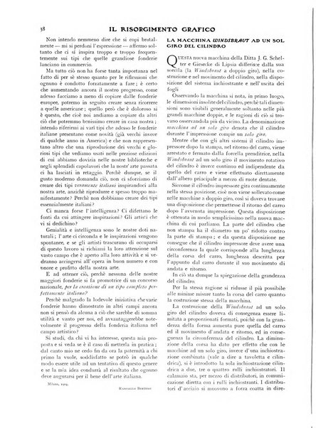 Il risorgimento grafico rivista tecnica mensile di saggi grafici e scritti tecnici