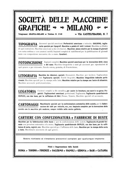 Il risorgimento grafico rivista tecnica mensile di saggi grafici e scritti tecnici