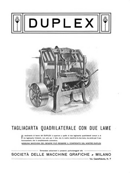 Il risorgimento grafico rivista tecnica mensile di saggi grafici e scritti tecnici