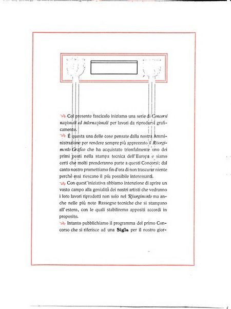 Il risorgimento grafico rivista tecnica mensile di saggi grafici e scritti tecnici