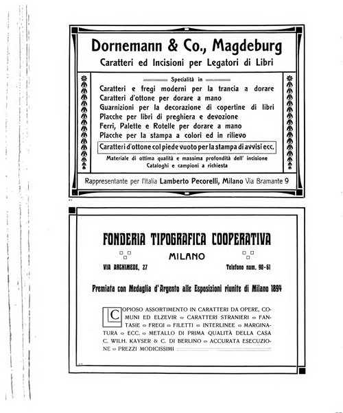 Il risorgimento grafico rivista tecnica mensile di saggi grafici e scritti tecnici