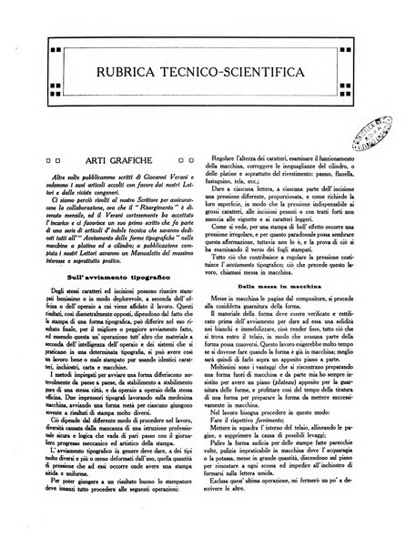 Il risorgimento grafico rivista tecnica mensile di saggi grafici e scritti tecnici