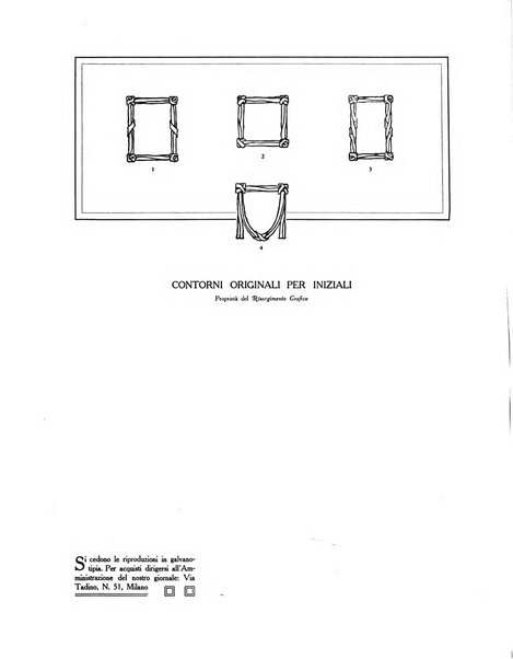 Il risorgimento grafico rivista tecnica mensile di saggi grafici e scritti tecnici