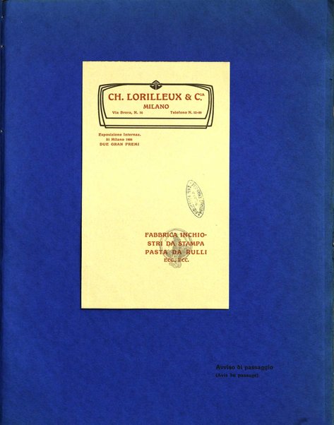 Il risorgimento grafico rivista tecnica mensile di saggi grafici e scritti tecnici