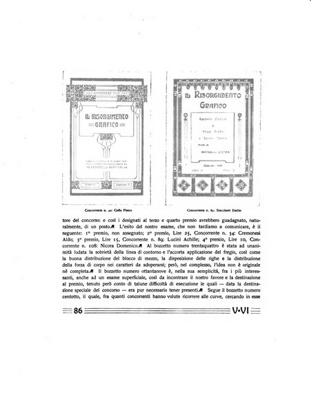 Il risorgimento grafico rivista tecnica mensile di saggi grafici e scritti tecnici