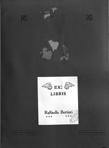 Il risorgimento grafico rivista tecnica mensile di saggi grafici e scritti tecnici