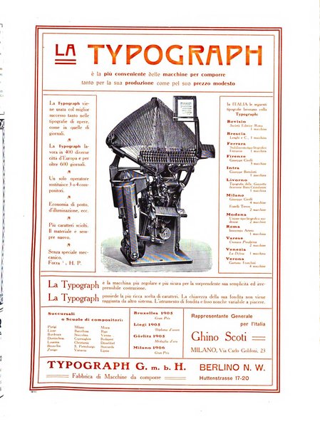 Il risorgimento grafico rivista tecnica mensile di saggi grafici e scritti tecnici