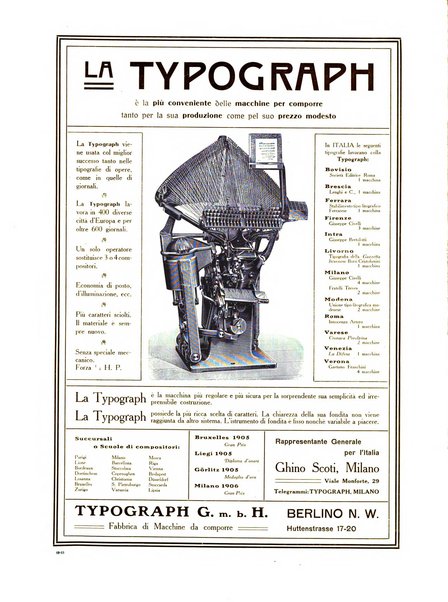 Il risorgimento grafico rivista tecnica mensile di saggi grafici e scritti tecnici