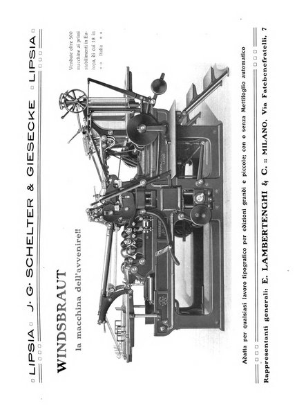 Il risorgimento grafico rivista tecnica mensile di saggi grafici e scritti tecnici