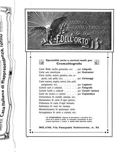 Il risorgimento grafico rivista tecnica mensile di saggi grafici e scritti tecnici