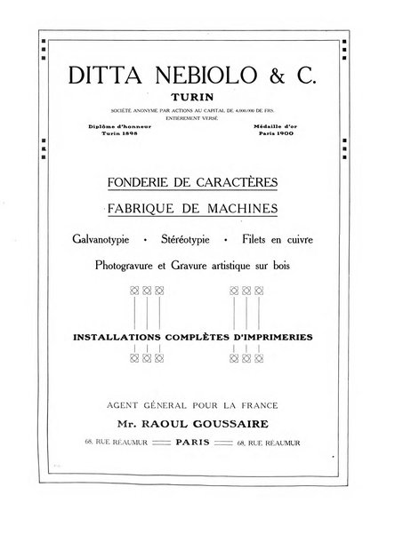 Il risorgimento grafico rivista tecnica mensile di saggi grafici e scritti tecnici