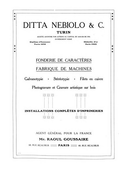 Il risorgimento grafico rivista tecnica mensile di saggi grafici e scritti tecnici