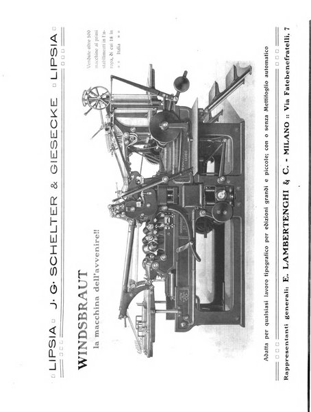 Il risorgimento grafico rivista tecnica mensile di saggi grafici e scritti tecnici