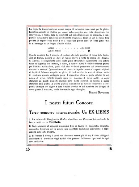 Il risorgimento grafico rivista tecnica mensile di saggi grafici e scritti tecnici