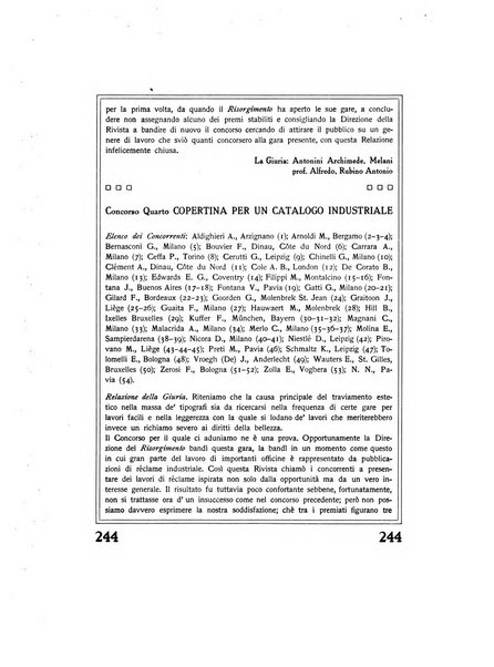 Il risorgimento grafico rivista tecnica mensile di saggi grafici e scritti tecnici