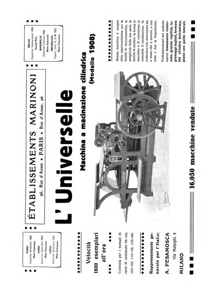 Il risorgimento grafico rivista tecnica mensile di saggi grafici e scritti tecnici