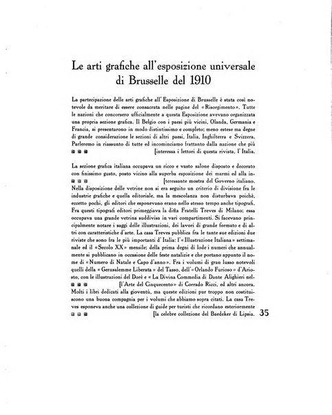 Il risorgimento grafico rivista tecnica mensile di saggi grafici e scritti tecnici