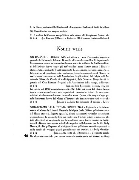 Il risorgimento grafico rivista tecnica mensile di saggi grafici e scritti tecnici