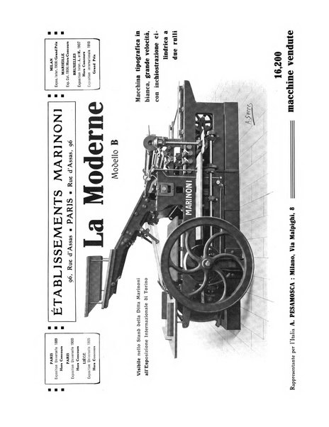 Il risorgimento grafico rivista tecnica mensile di saggi grafici e scritti tecnici