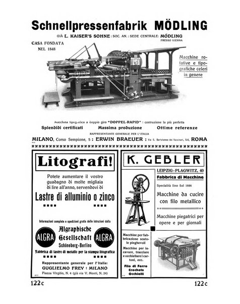 Il risorgimento grafico rivista tecnica mensile di saggi grafici e scritti tecnici