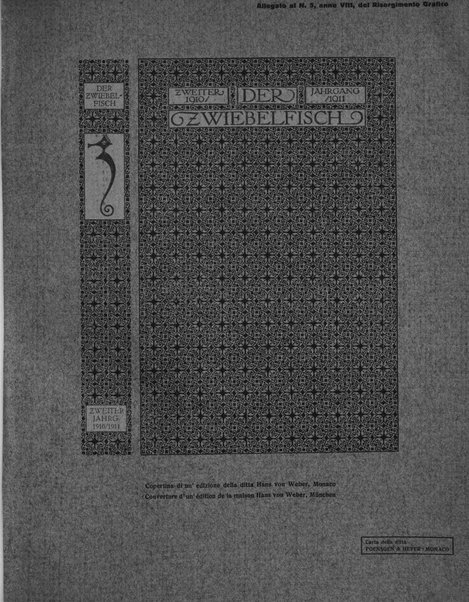 Il risorgimento grafico rivista tecnica mensile di saggi grafici e scritti tecnici