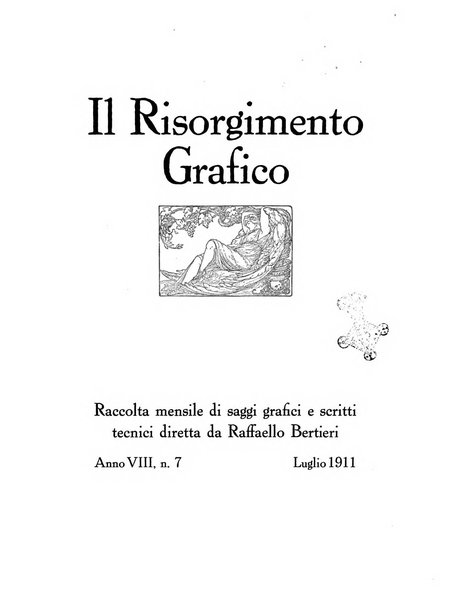 Il risorgimento grafico rivista tecnica mensile di saggi grafici e scritti tecnici