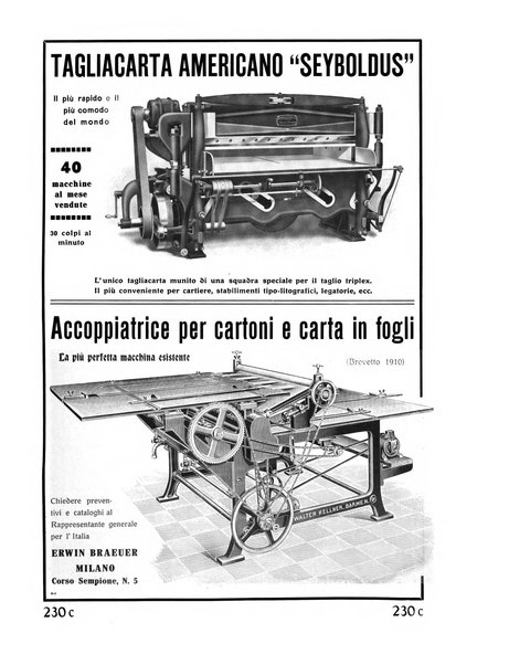 Il risorgimento grafico rivista tecnica mensile di saggi grafici e scritti tecnici