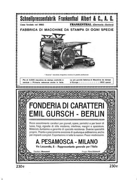 Il risorgimento grafico rivista tecnica mensile di saggi grafici e scritti tecnici