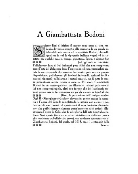 Il risorgimento grafico rivista tecnica mensile di saggi grafici e scritti tecnici