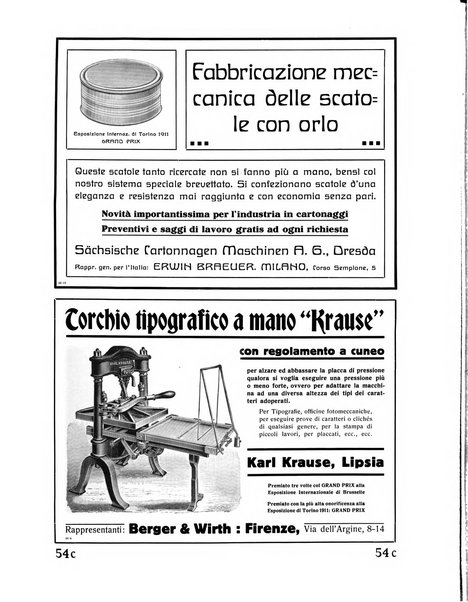 Il risorgimento grafico rivista tecnica mensile di saggi grafici e scritti tecnici