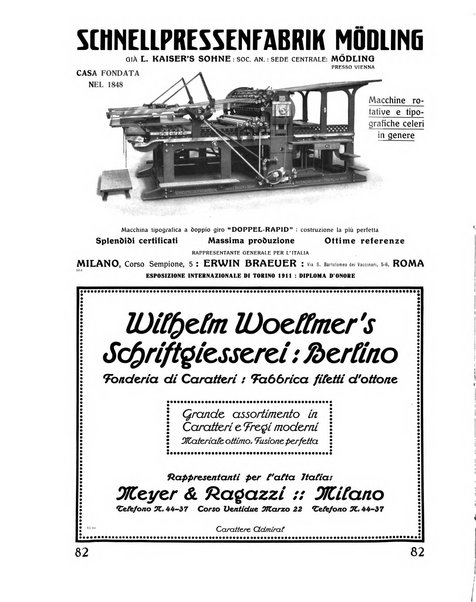 Il risorgimento grafico rivista tecnica mensile di saggi grafici e scritti tecnici