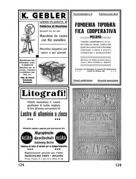 Il risorgimento grafico rivista tecnica mensile di saggi grafici e scritti tecnici