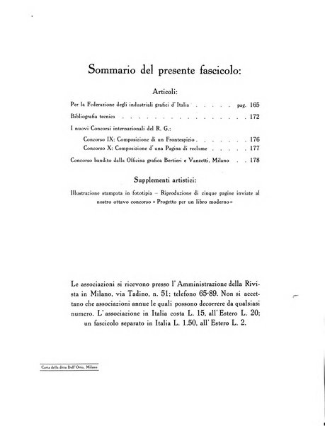 Il risorgimento grafico rivista tecnica mensile di saggi grafici e scritti tecnici