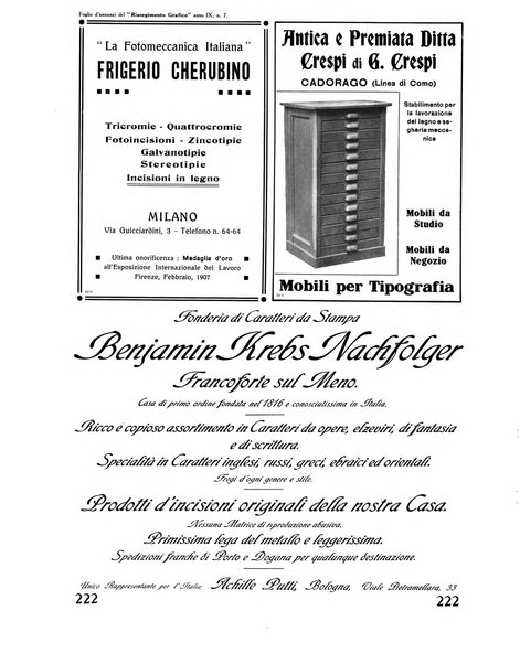 Il risorgimento grafico rivista tecnica mensile di saggi grafici e scritti tecnici